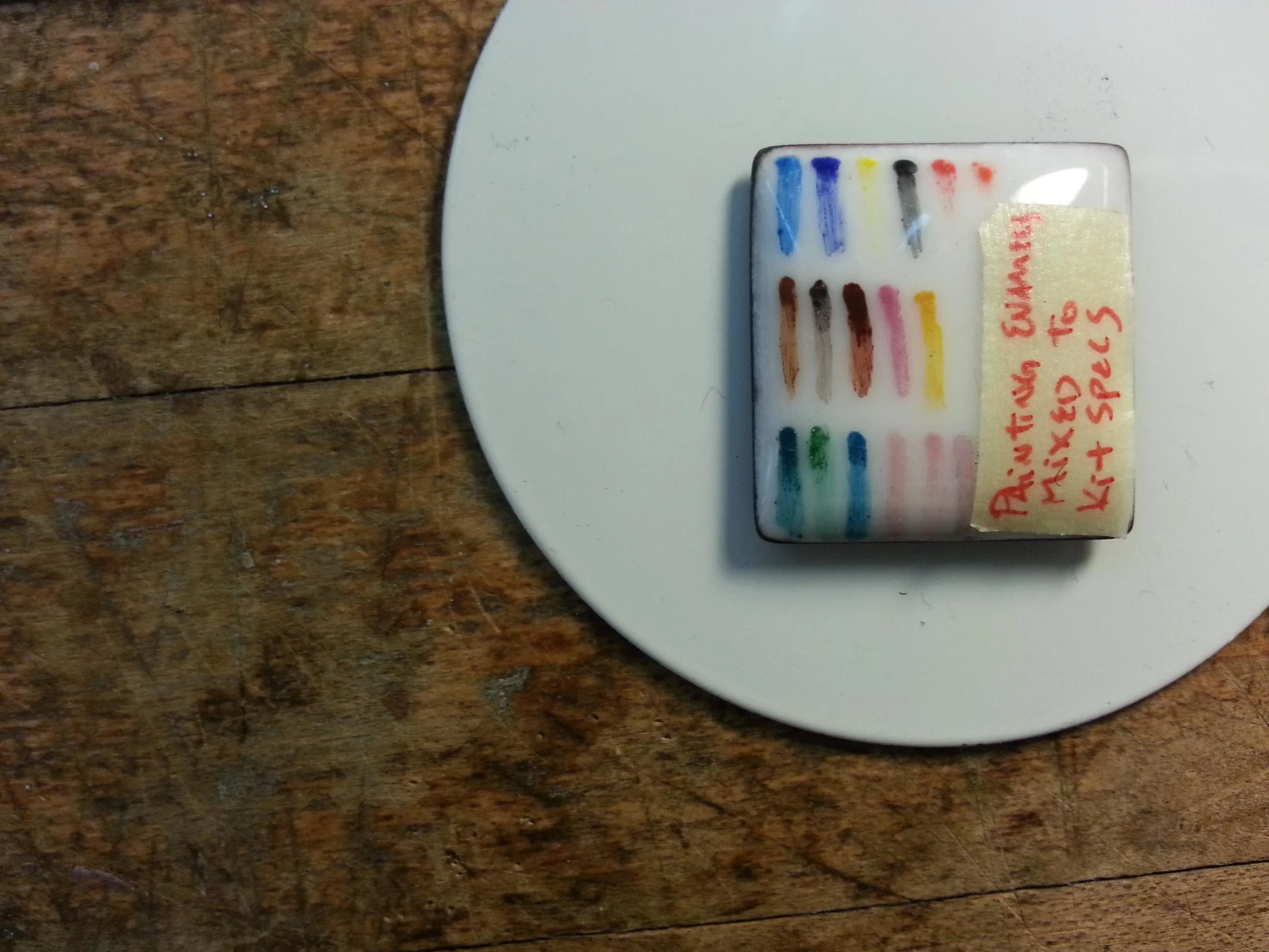 Painting Enamel Test