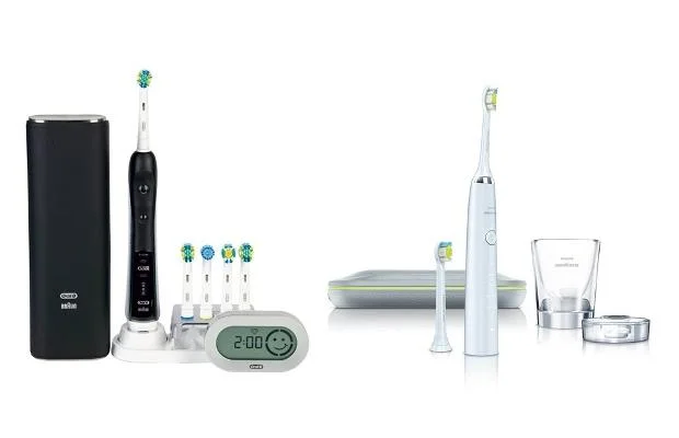 Philips and Oral-B electric toothbrushes compete for your teeth
