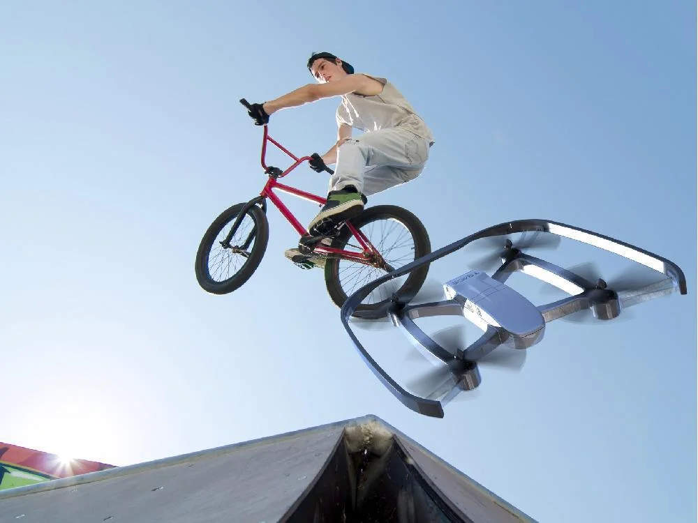 Trace drone sets sights on filming and livestreaming you