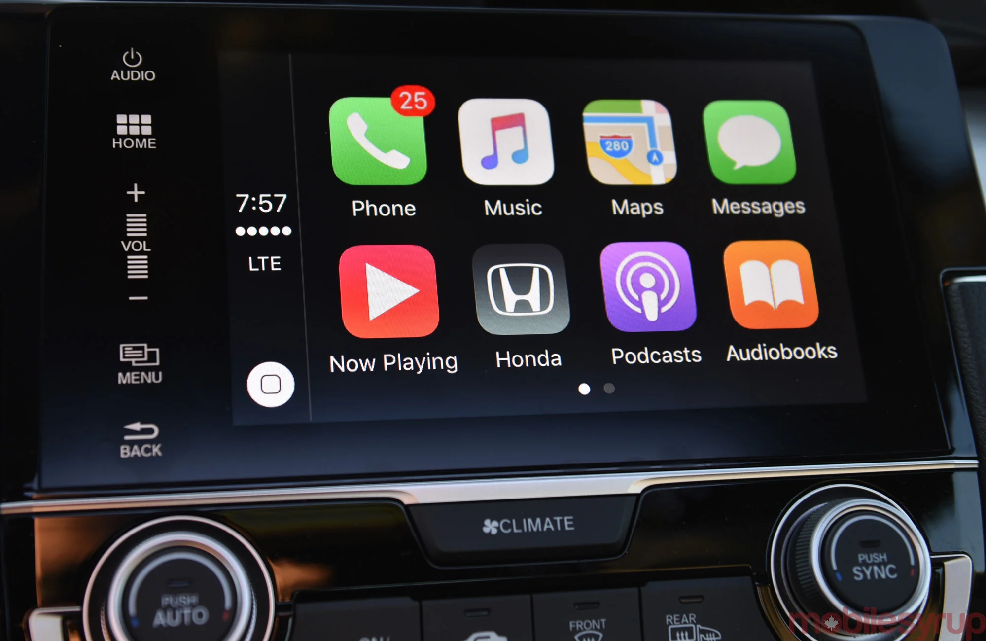 2016 Honda Civic infotainment review: CarPlay and Android Auto take over