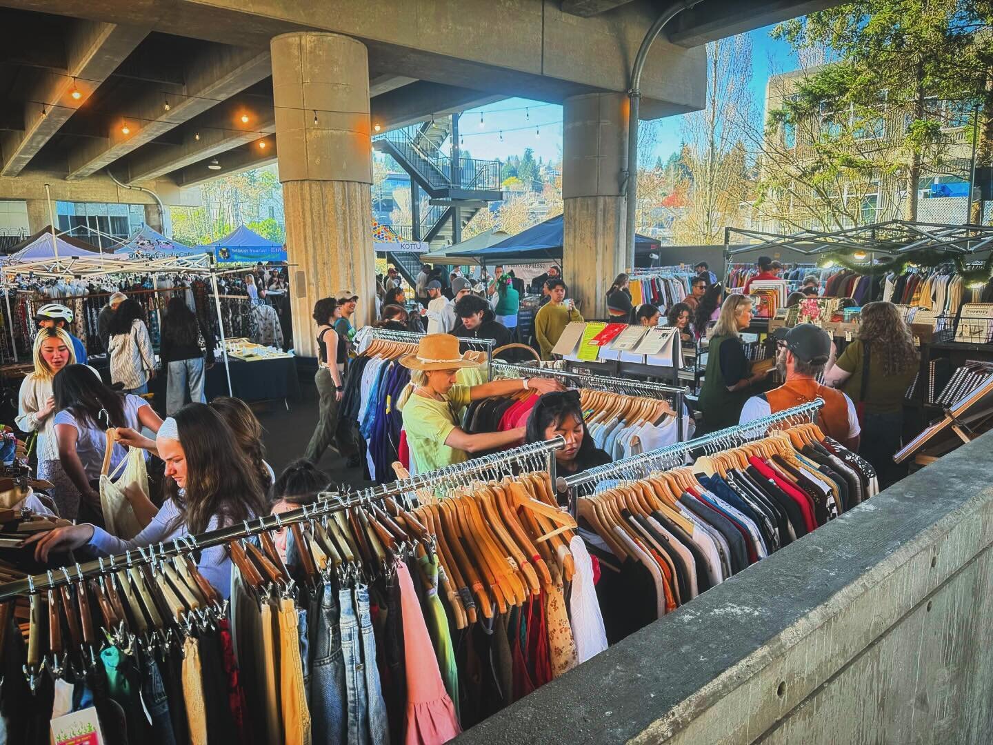 Seattle&rsquo;s favorite Street Market is growing this Spring with our new Fremont Bridge Bazaar that adds 50 spaces underneath the Fremont Bridge all summer long starting as low as $50 a booth! Come shop Seattle&rsquo;s largest market rain or shine 