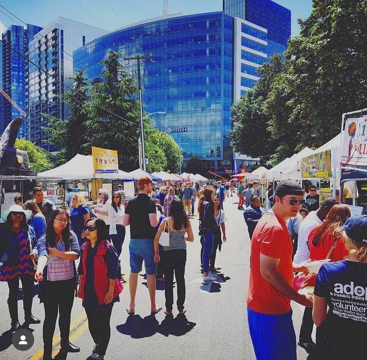 Have you heard the good news? Our sibling market, @slusaturdaymarket returns on Saturday, May 4th to @southlakeunion for its 9th and largest season yet! Stay tuned for all the fun this Spring/Summer season. See you in the SLU! #seattlemade #downtowns