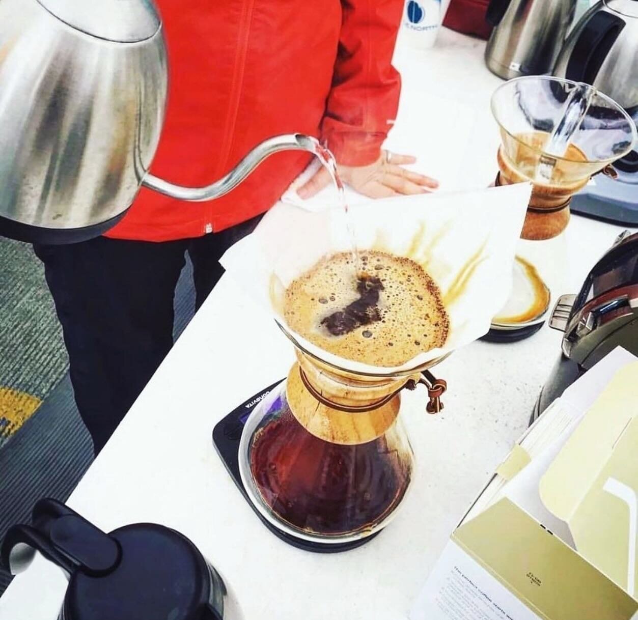 Pour over or Nitro coffee? The talented team (John &amp; Maine) that started @drinktruenorth offer locally-roasted beans from around the world! Grab a coffee curbside every Sunday or grab some beans to enjoy at home. You can also grab a sweet treats 