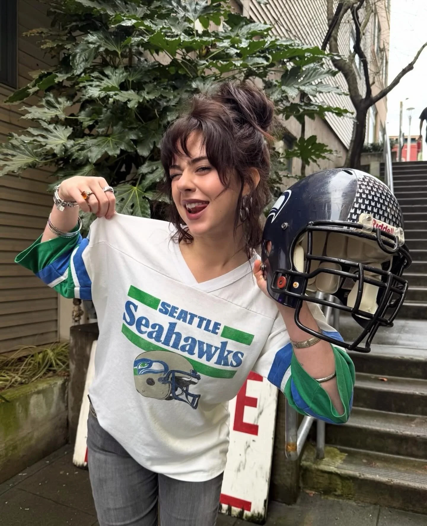 We&rsquo;re down to a week to go until @seahawks head back to the Super Bowl - so swing on by to the @fremontvintagemall and the @fremontsundaymarket tomorrow for all your essentials by some of the best vintage dealers! Fremont is 12s country! 📸: @f