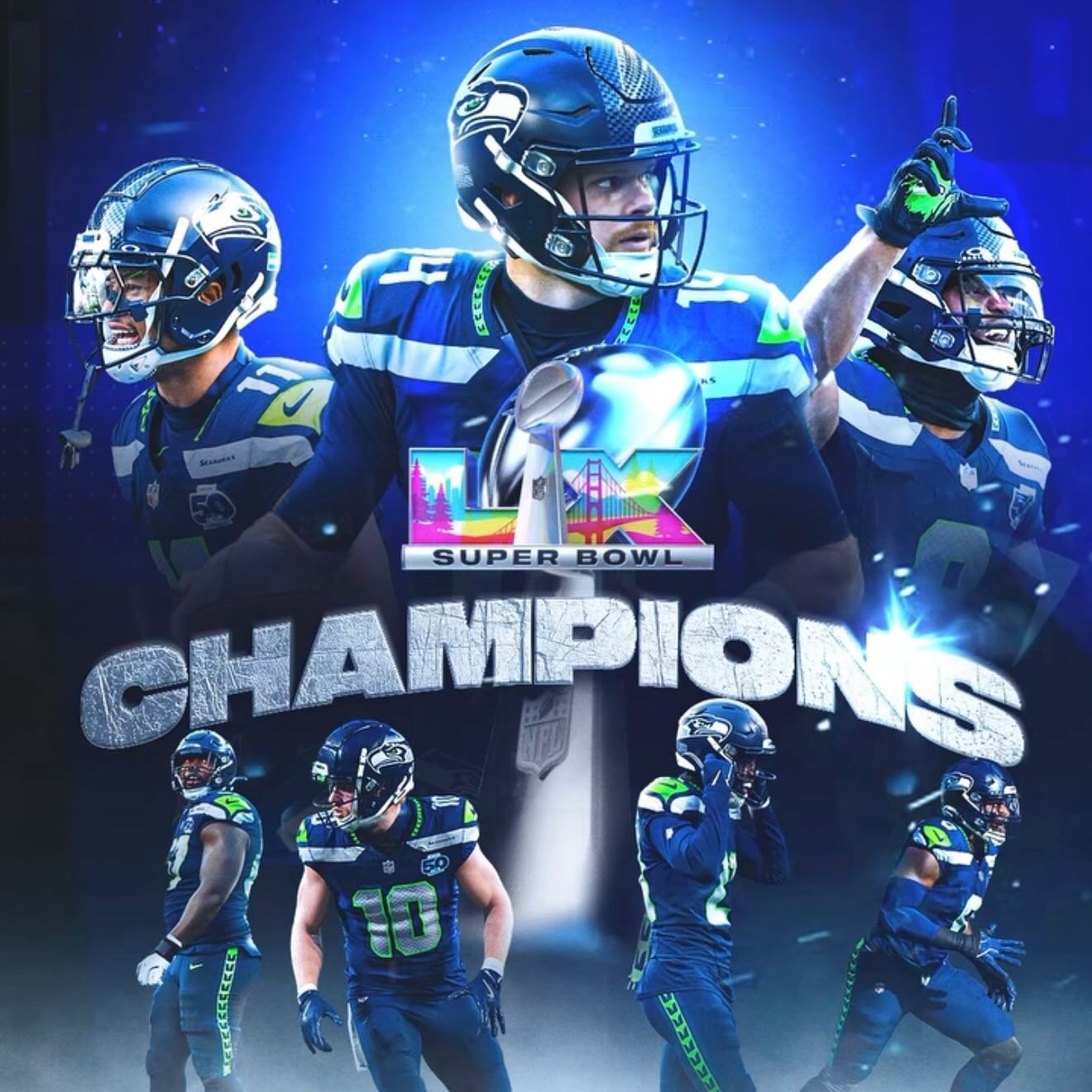 Congrats to @seahawks 💚🏆💙
