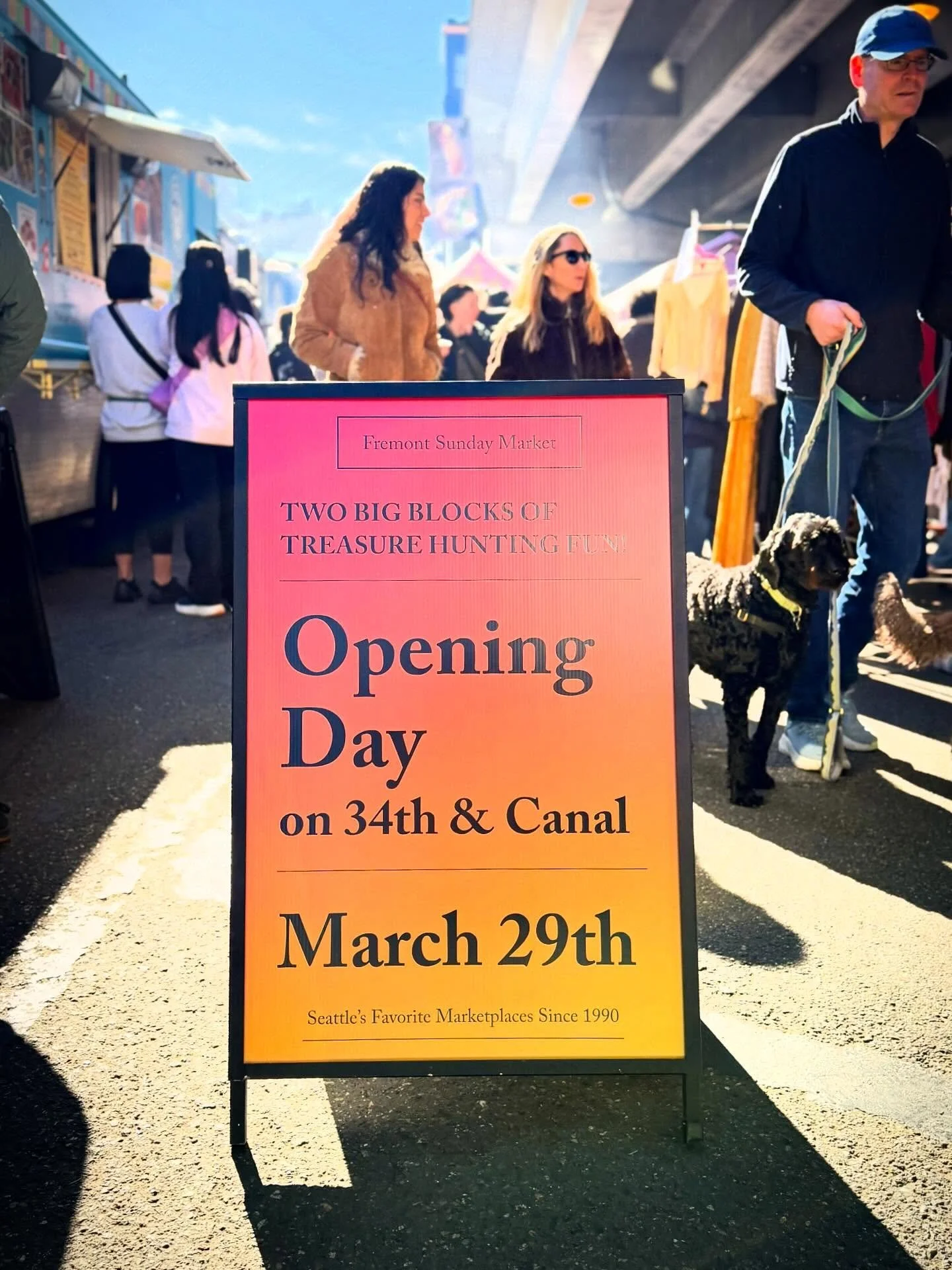 We&rsquo;re sooooo thrilled to be back a little earlier this year to 34th for our Opening Day of our Spring Market this month! Come hang curbside spanning over TWO BLOCKS on Su day, March 29th!