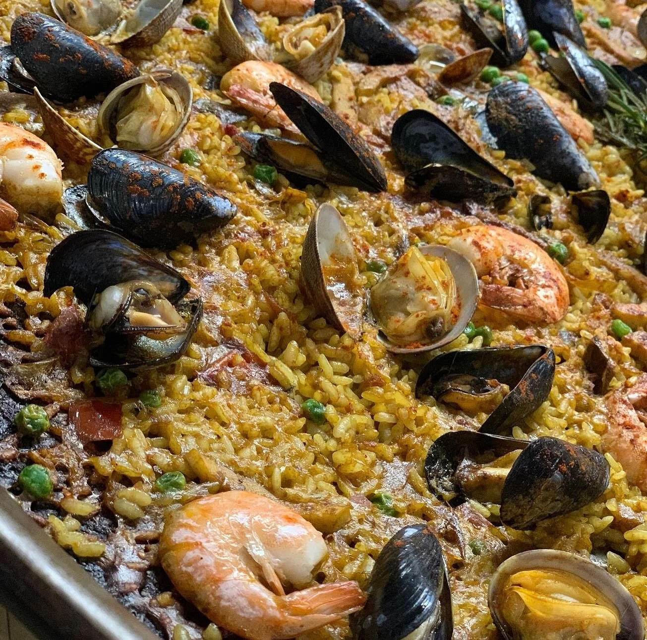 Brunch has a fun new flavor this Sunday with our friends at @paella.house joining us wit their seafood and other delicious flavors! See you this Sunday!