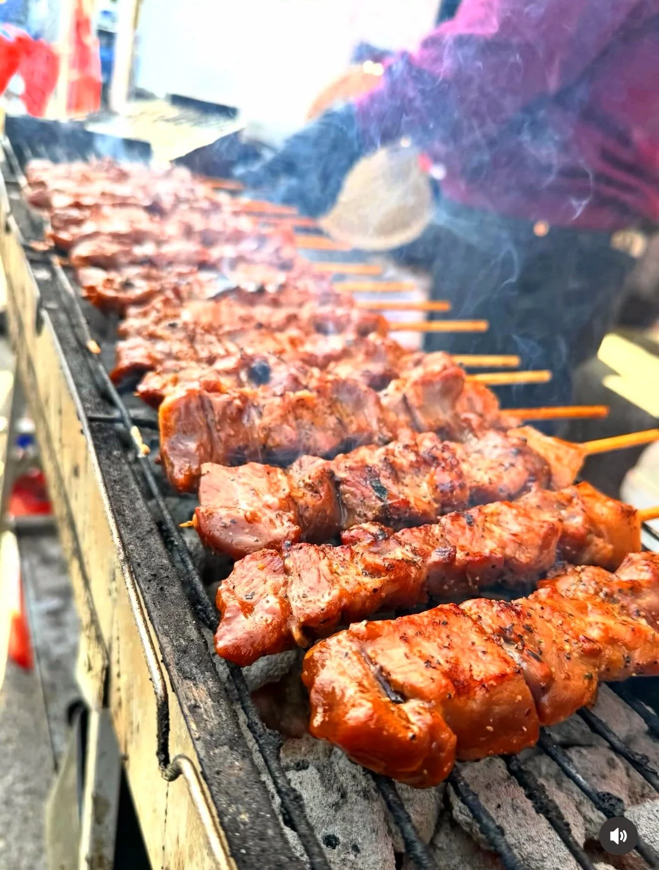 Who&rsquo;s ready for weekend brunch? Come grab some skewers curbside with us and our brew friends at @2guysgrillonwheels on Sunday, plus so much more insane street food!