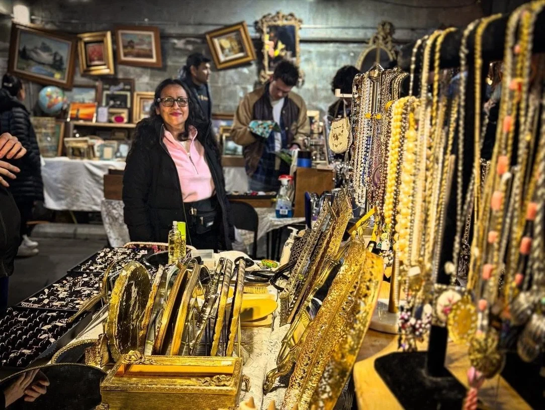 Swing by the @fremontsundaymarket own Hyper Market inside the garage for a little treasure hunting adventure &mdash; packed with vintage clothing, antiques, collectibles, oddities, and some of the best finds in Seattle every Sunday. 🕶️🪩🕰️

Come di