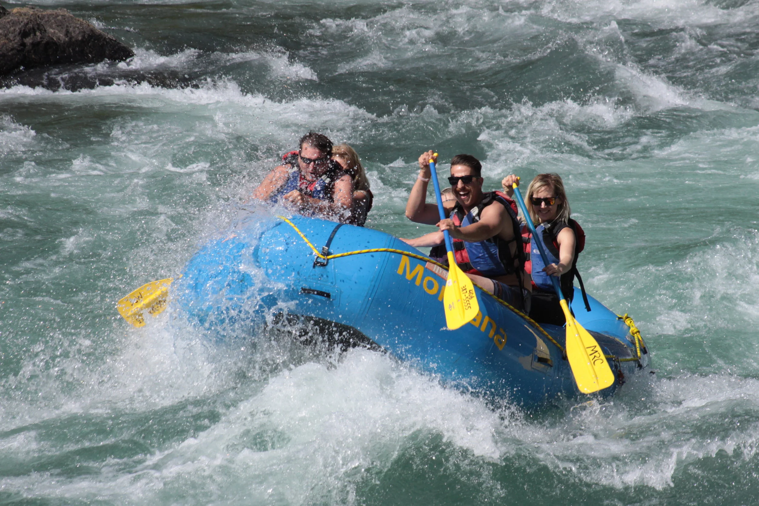 Rafting Jaws on the Middle Fork - you've got to try this!