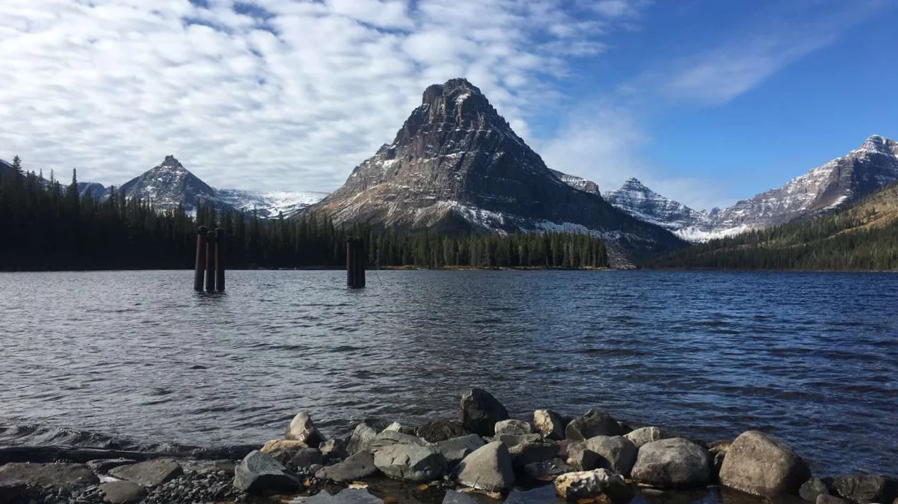 Two Medicine Lake, East Glacier 