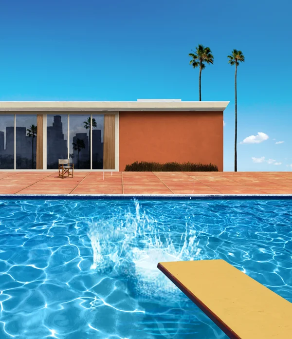 THE POOLMAN / HOCKNEY’S MILLION DOLLAR HIT