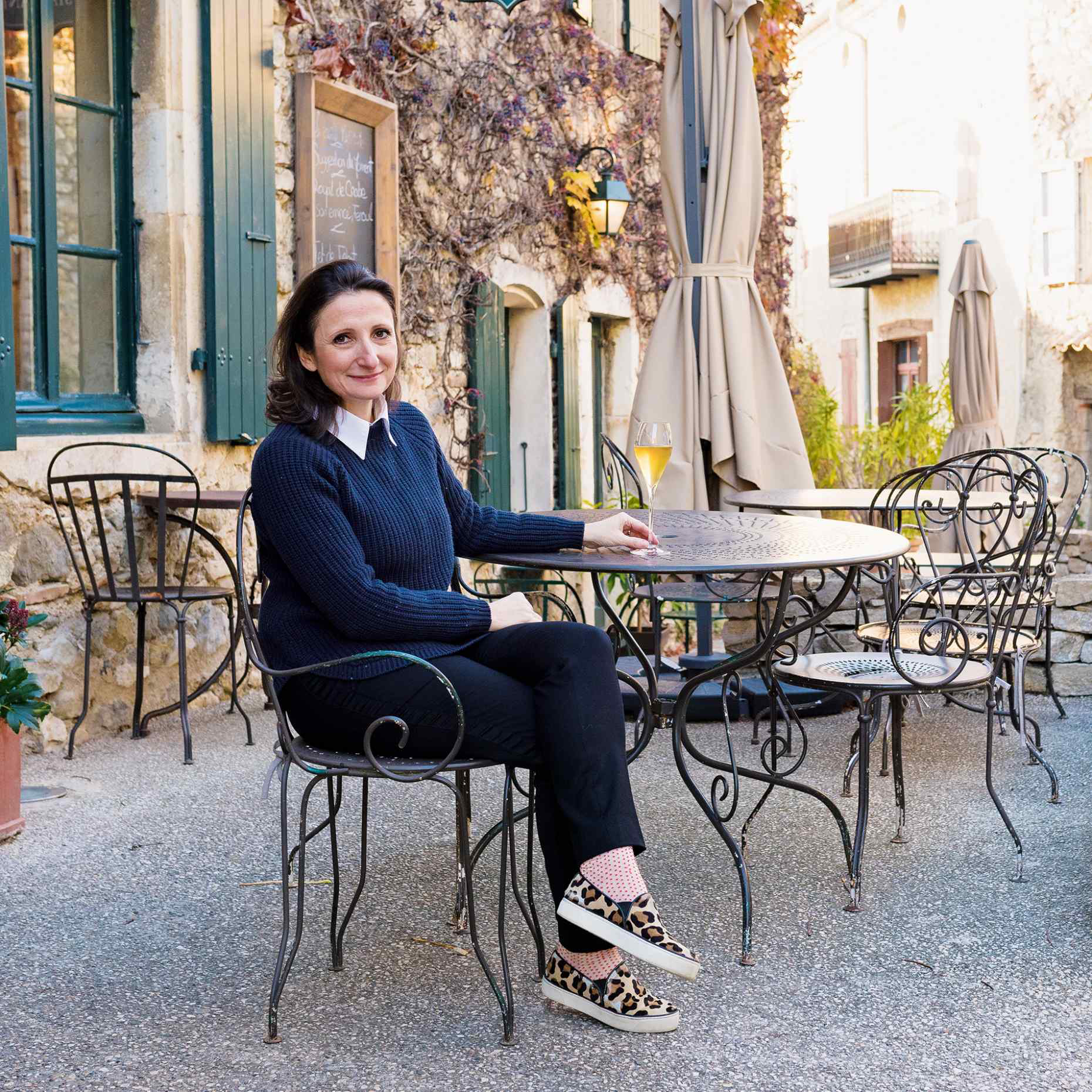 Anne-Sophie Pic at Cliousclat's La Treille Muscate