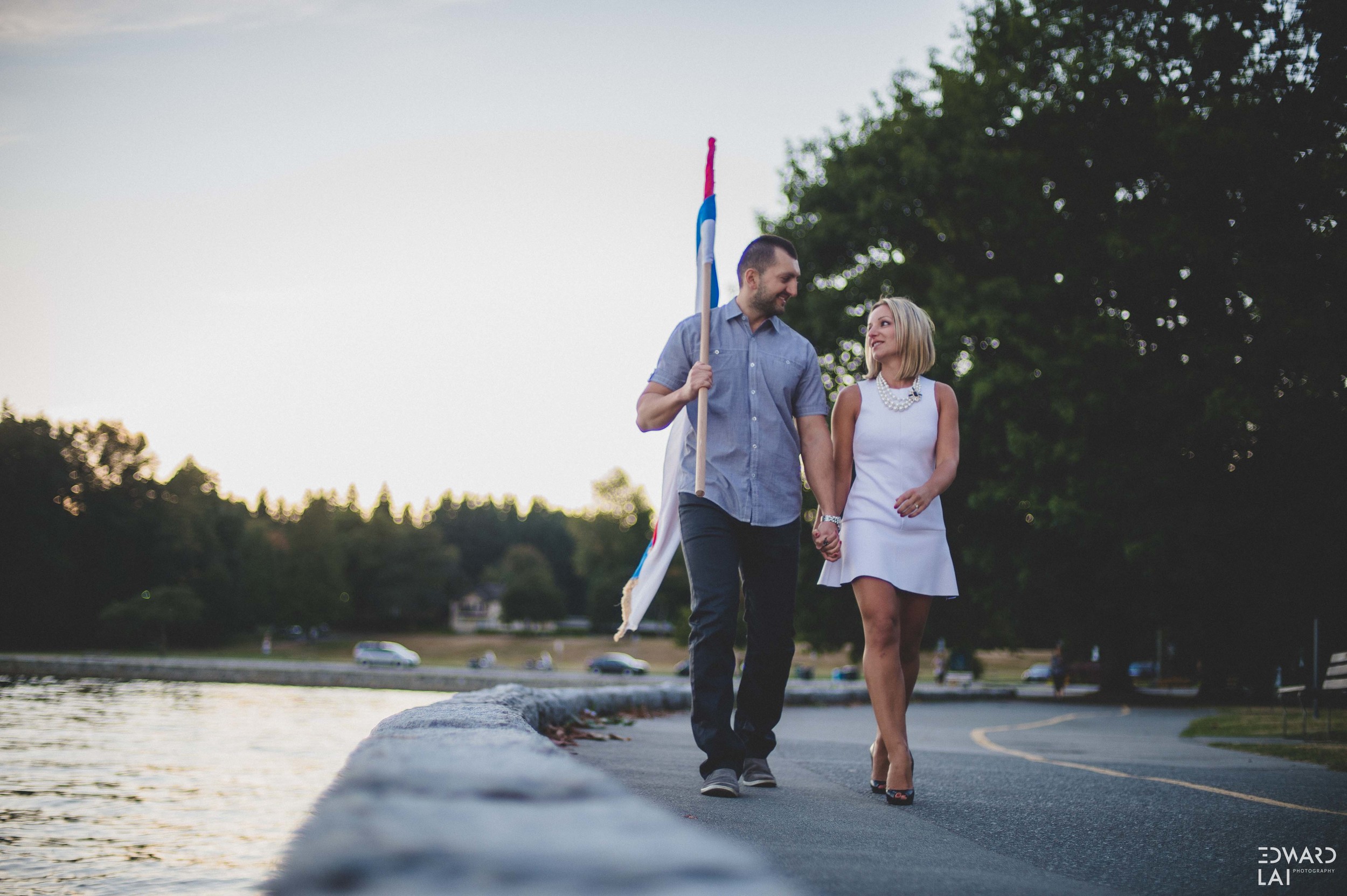 Vancouver engagement photography lynn canyon suspension bridge edward lai photographer