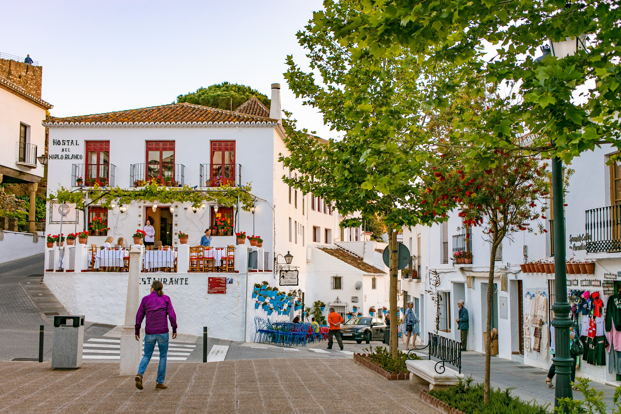  A trip to the little town of Mijas.  