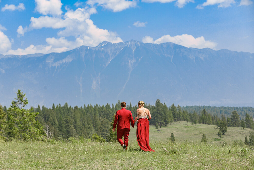 Kelsey &amp; Allison - Mountain Estate Wedding in Kimberley, BC