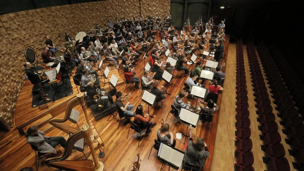 Richard Gill and TSO rehearse 'SNAP'