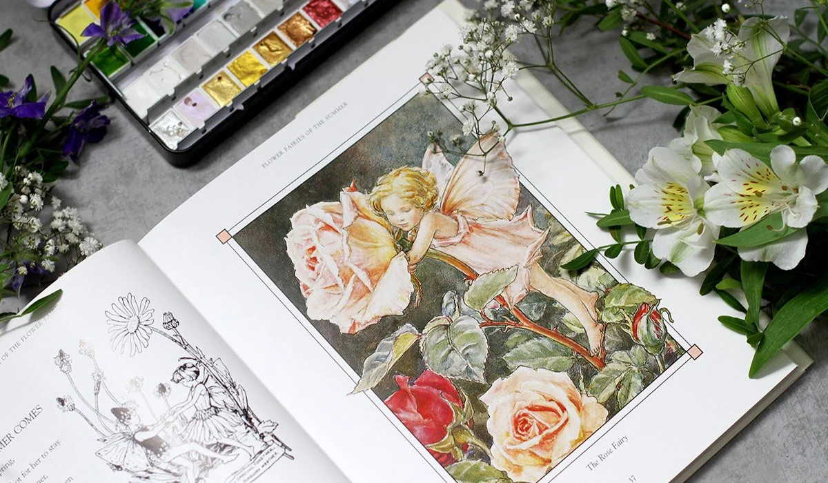 modern fairy book illustration