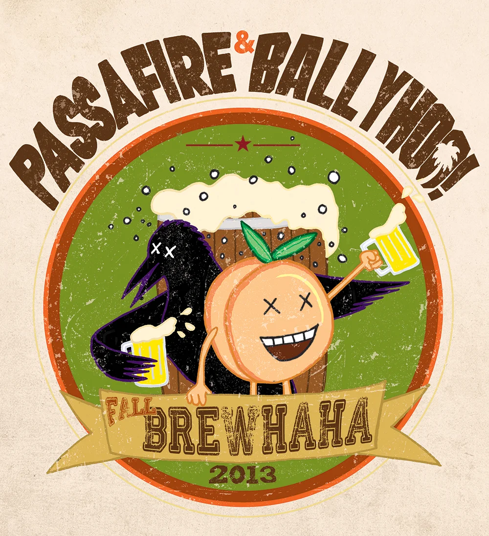 Passafire / Ballyhoo! fall tour 13' art