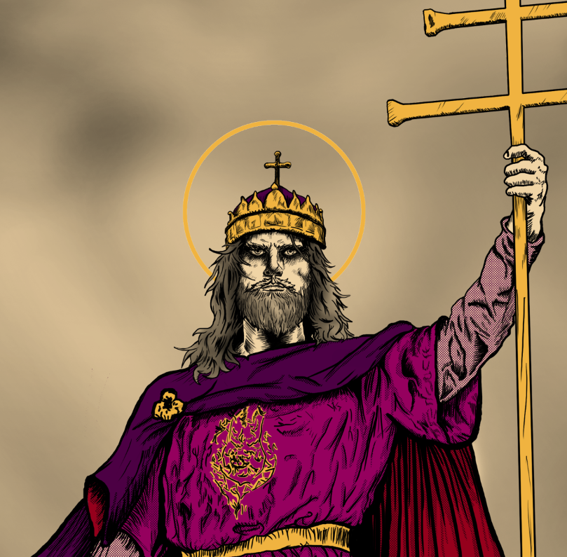 St. Stephen poster detail