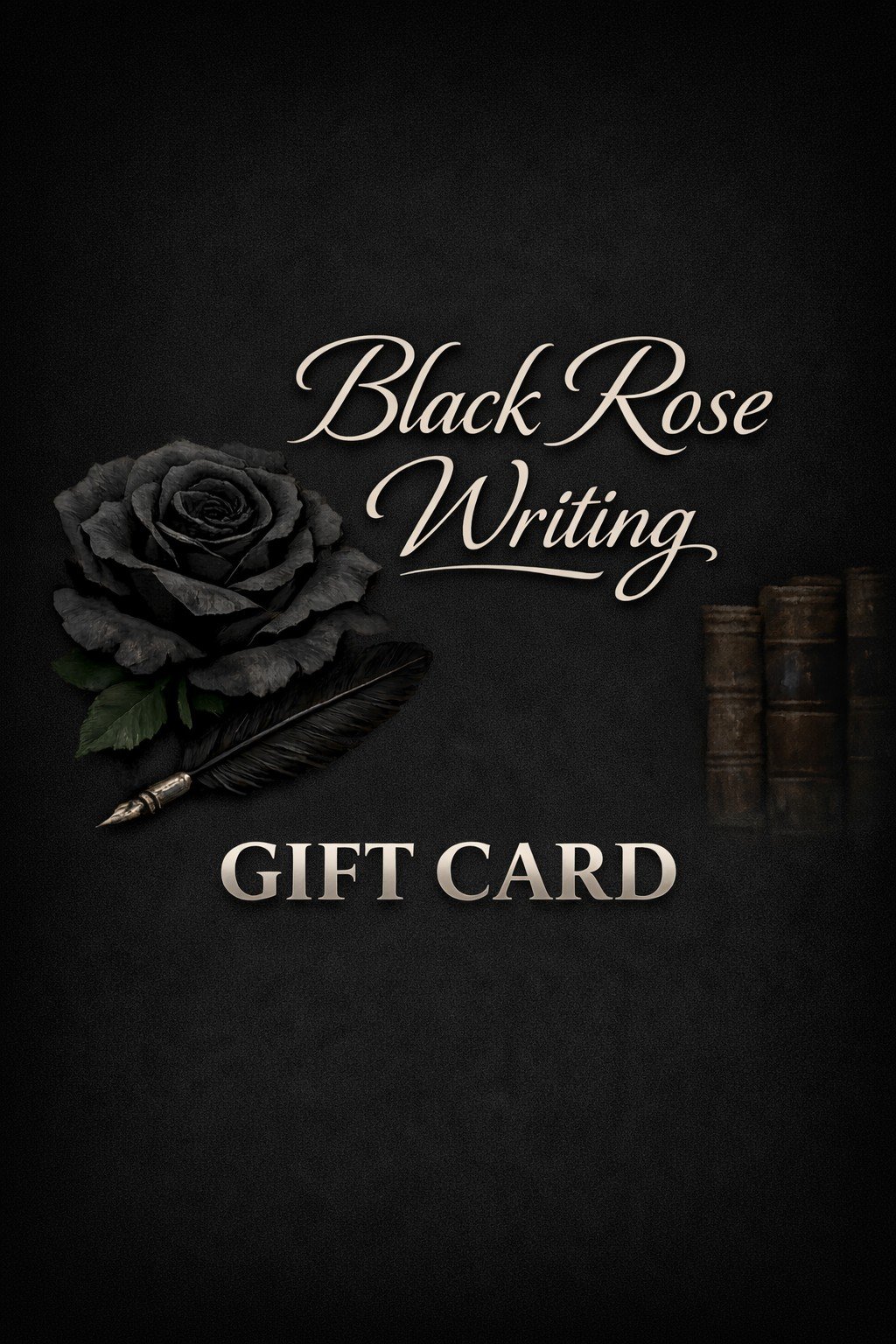 Black Rose Writing Gift Card