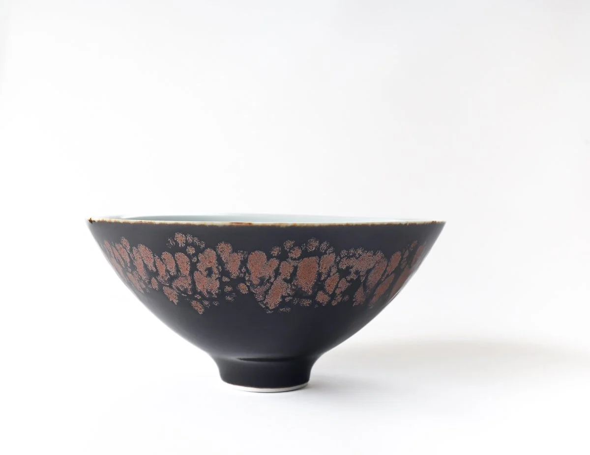Tenmoku and Celadon Bowl, CK419