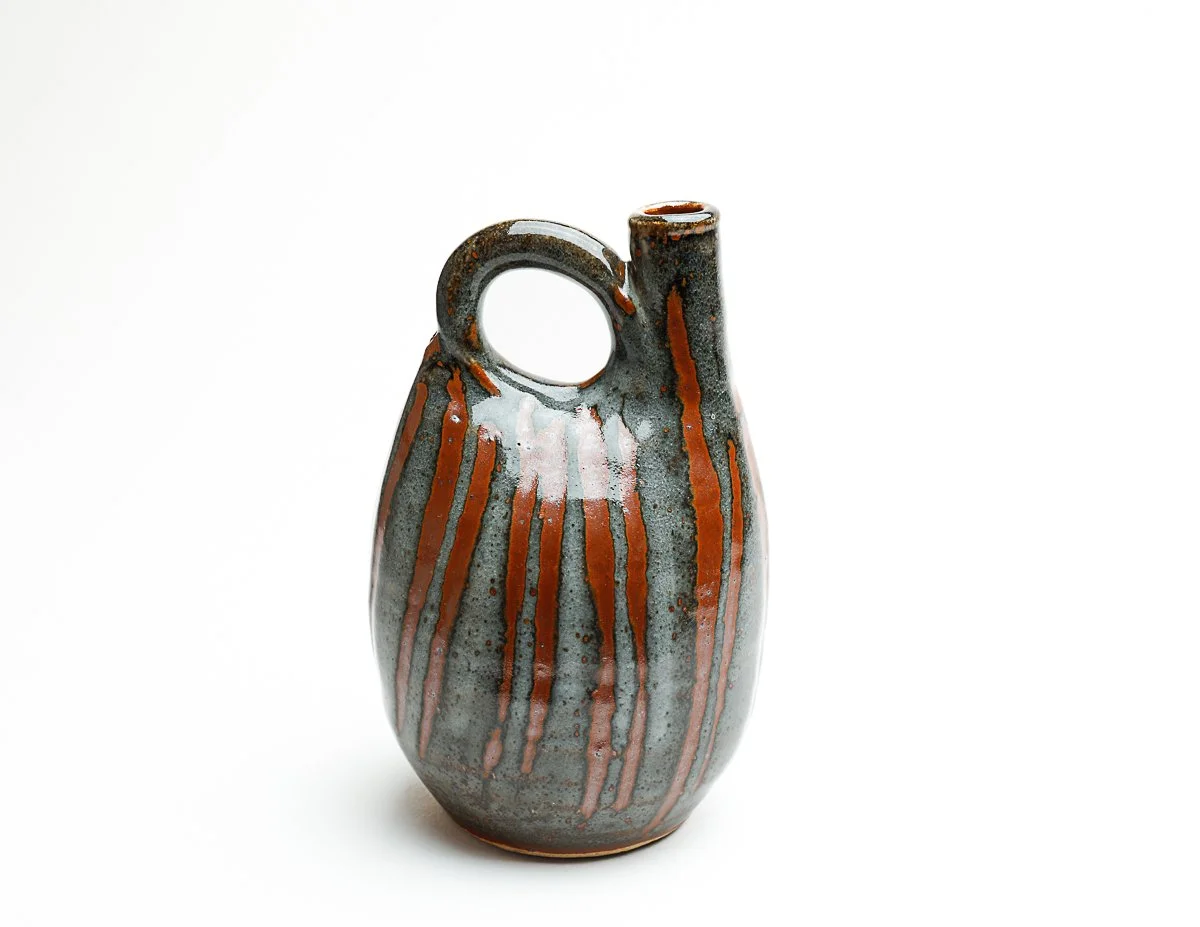 Small Cross-Handled Bottle