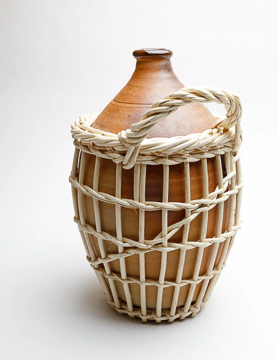 Cider Bottle in Willow Jacket