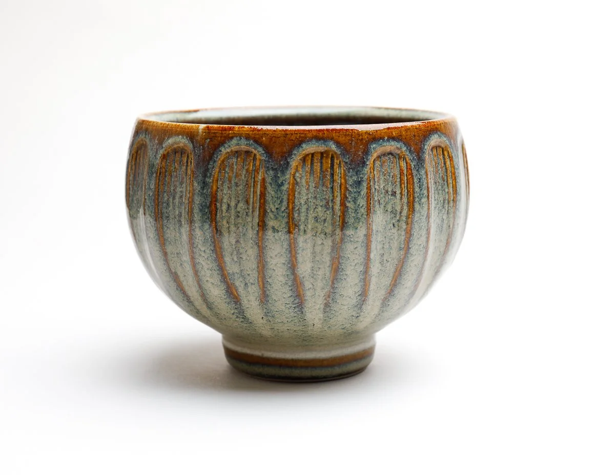 Fluted Bowl by Nick Rees