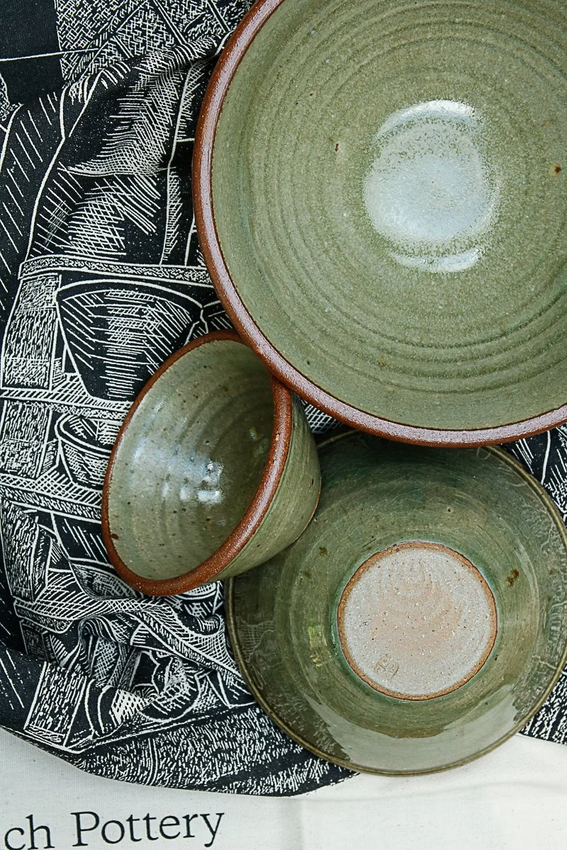Ash Glazed Bowls