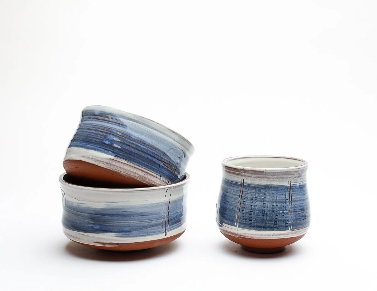   Chawan and Teabowls by Helen Lee  
