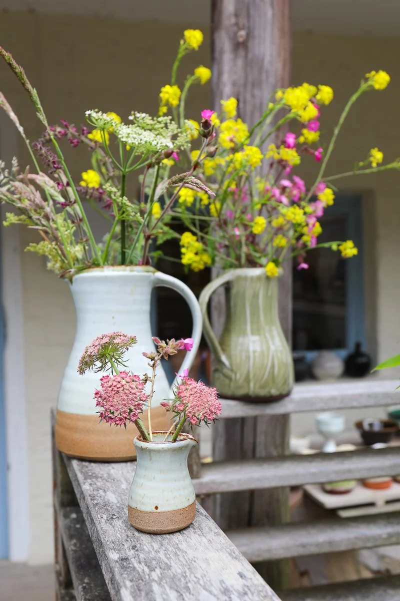 Small Dolomite Jug, Large Dolomite Jug and Medium Ash Jug