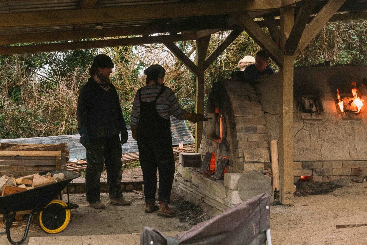  Jon Mackenzie’s wood kiln 