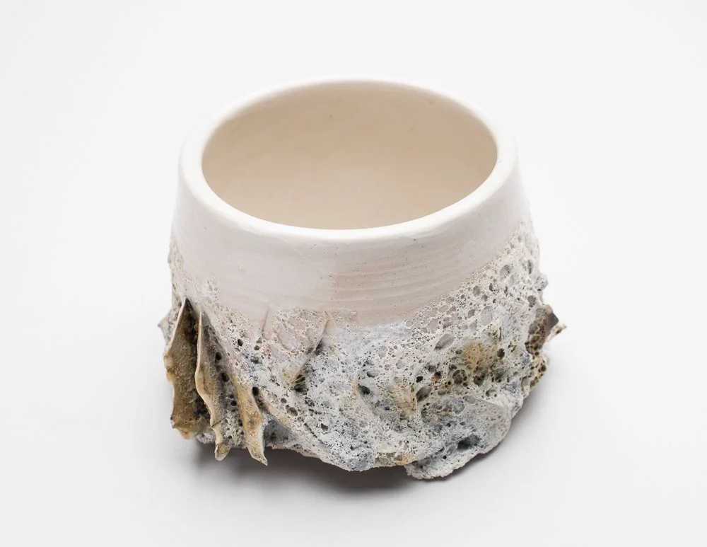   White Bowl Form by Tamsyn Trevorrow  