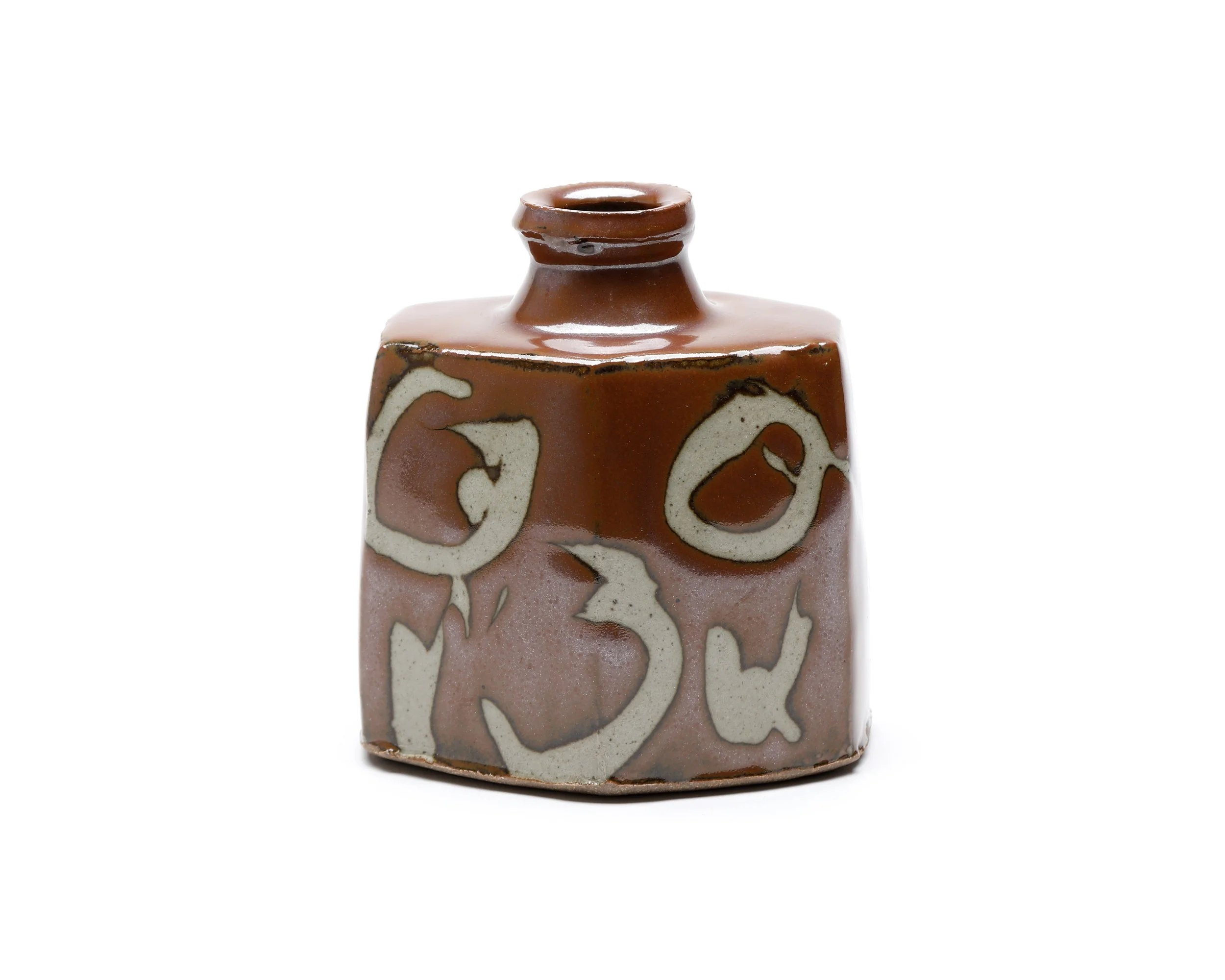 mkuさま】old pottery ❀ ふんわりしっぽ赤茶色のリスさん Sugar Poppo 