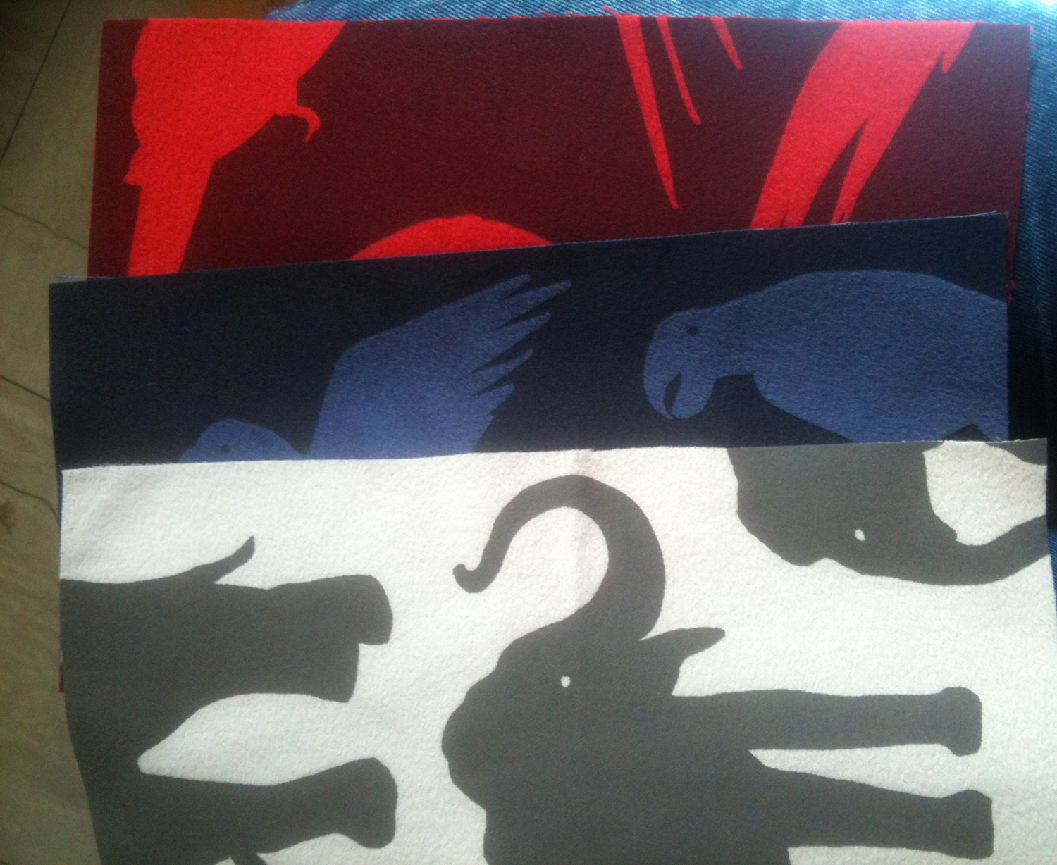 Fabric swatches