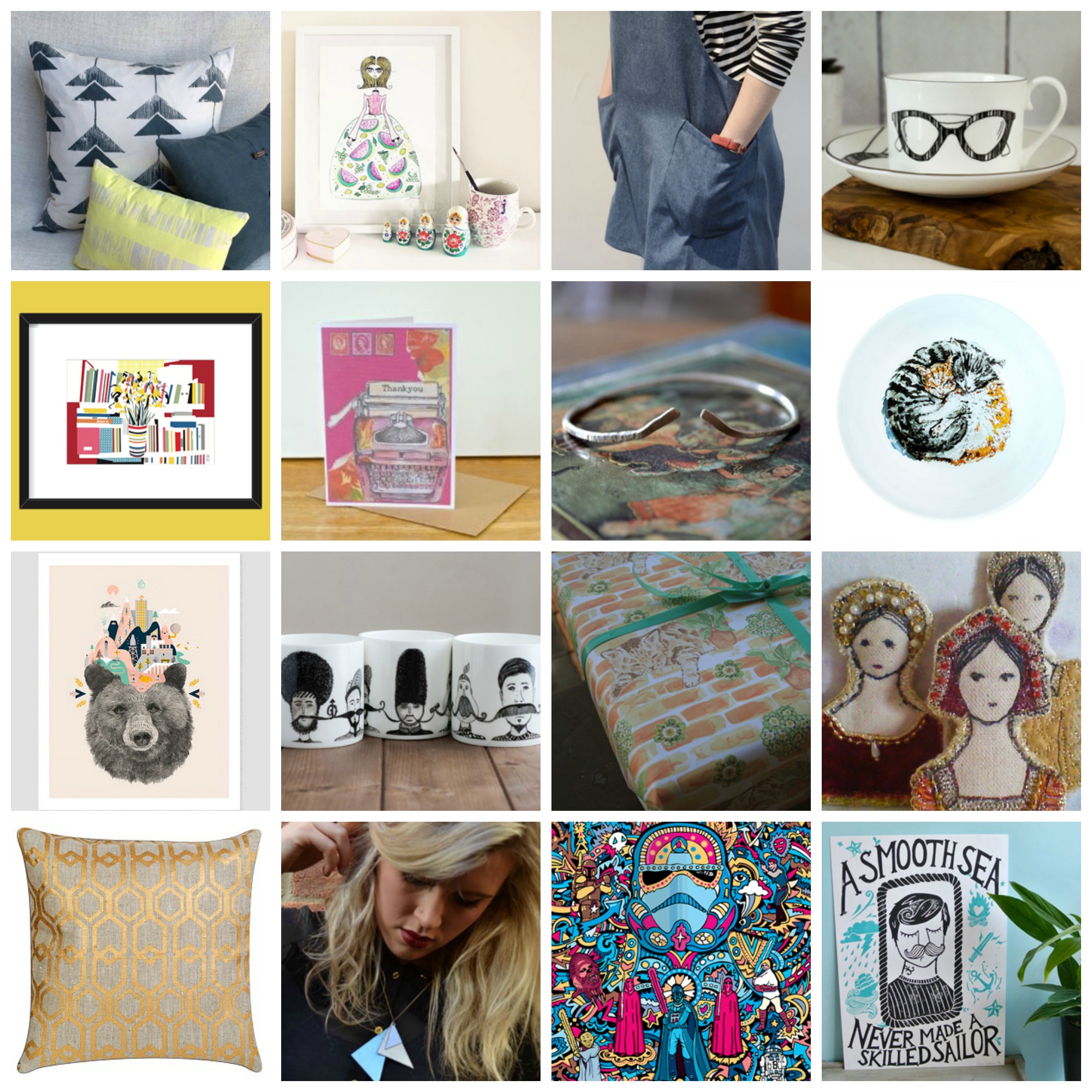 These 16 traders will be taking part in Crafty Fox Uncovered at the Autumn Markets in Brixton. Find them on the top floor at the Dogstar. Find listings for all traders taking part on Saturday 4 October and Sunday 5 October. 