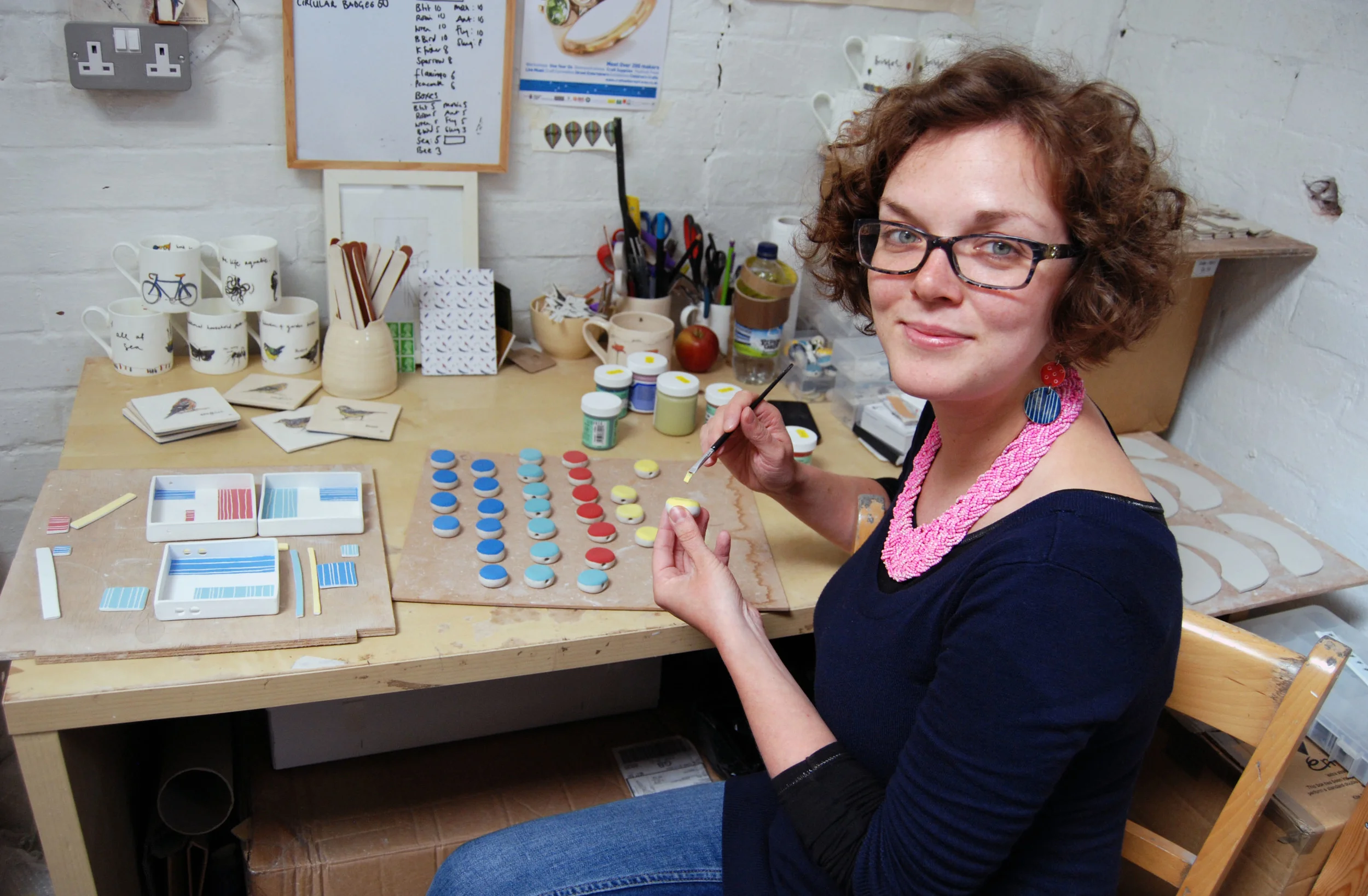 Alice at work.