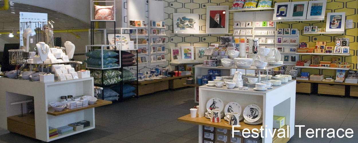 Festival Terrace - one of three Southbank Centre shop outlets