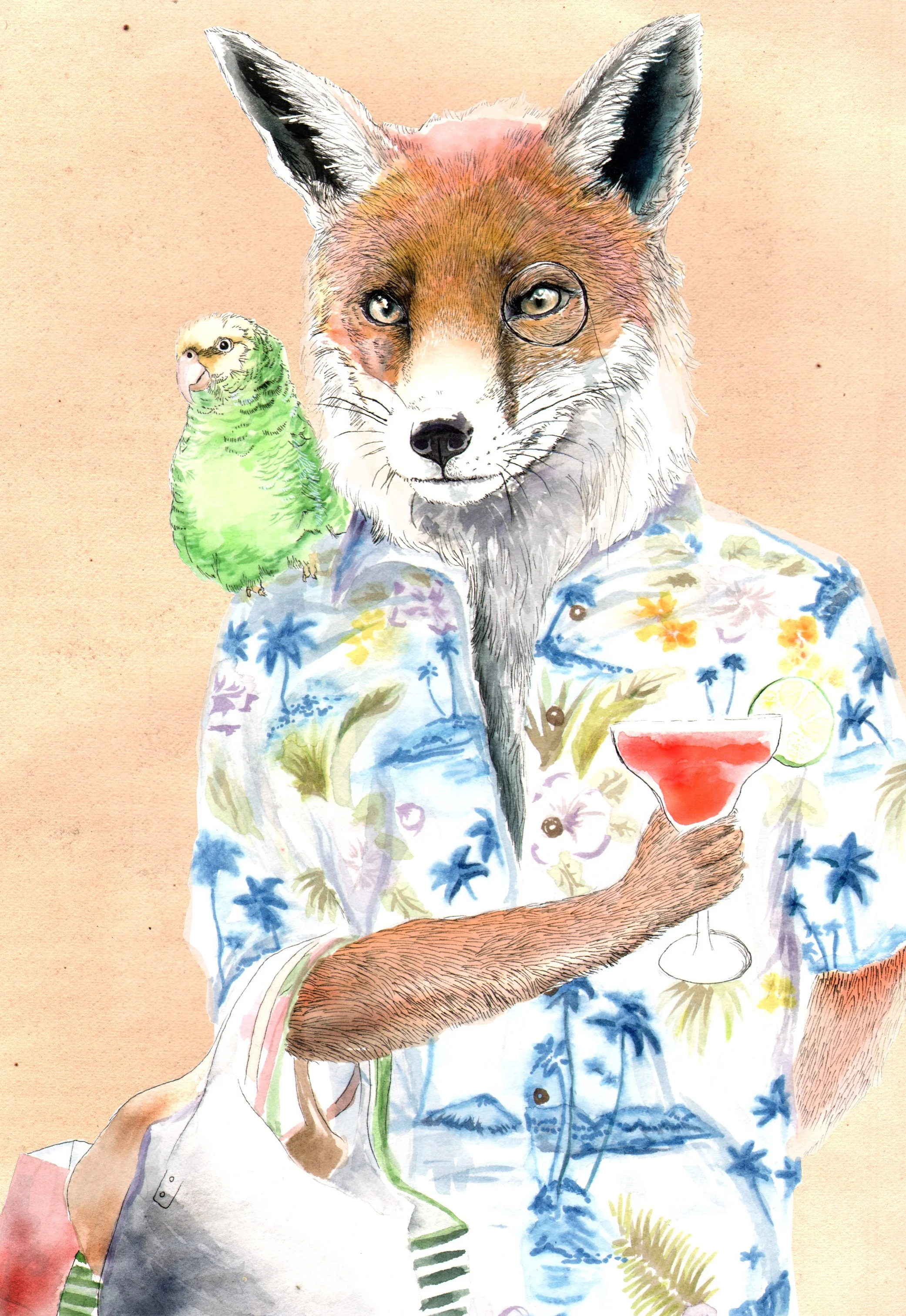 Summer Fox by Jimbobart