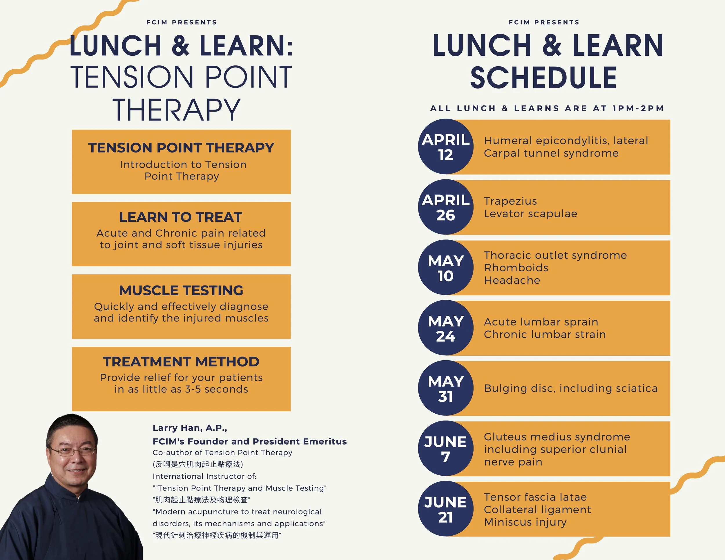 Lunch & Learn: Tension Point Therapy