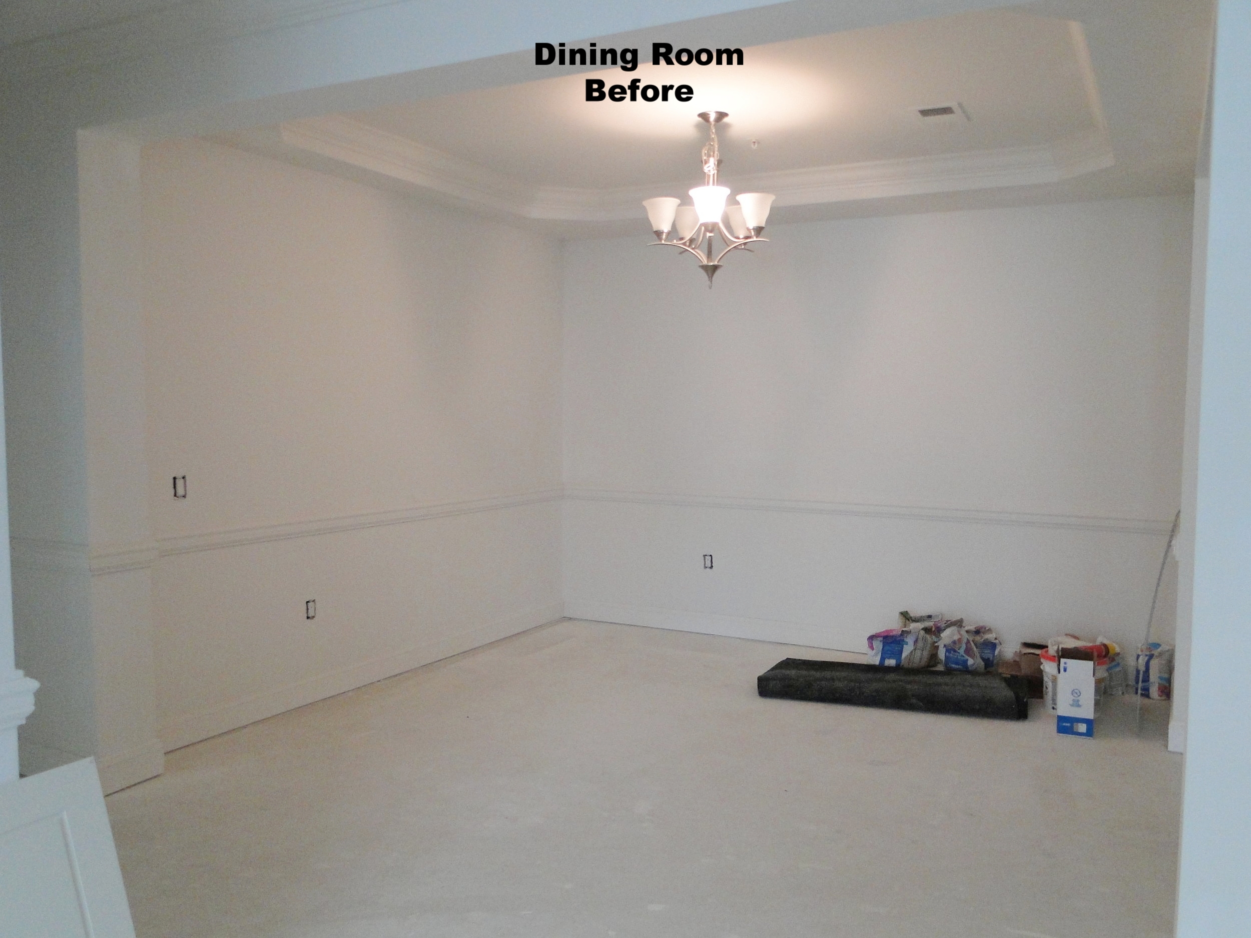 DINING ROOM BEFORE 
