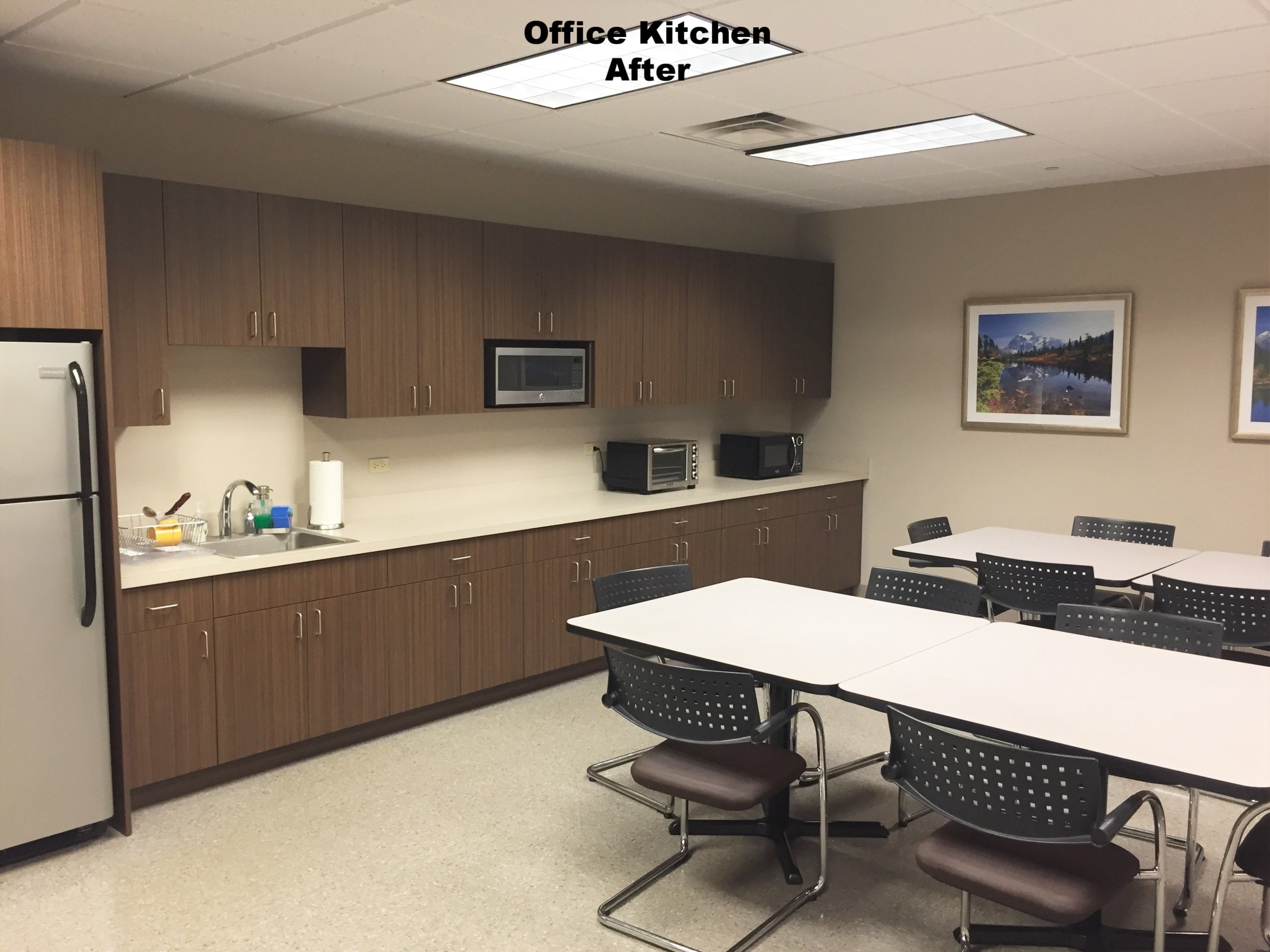 OFFICE KITCHEN AFTER 