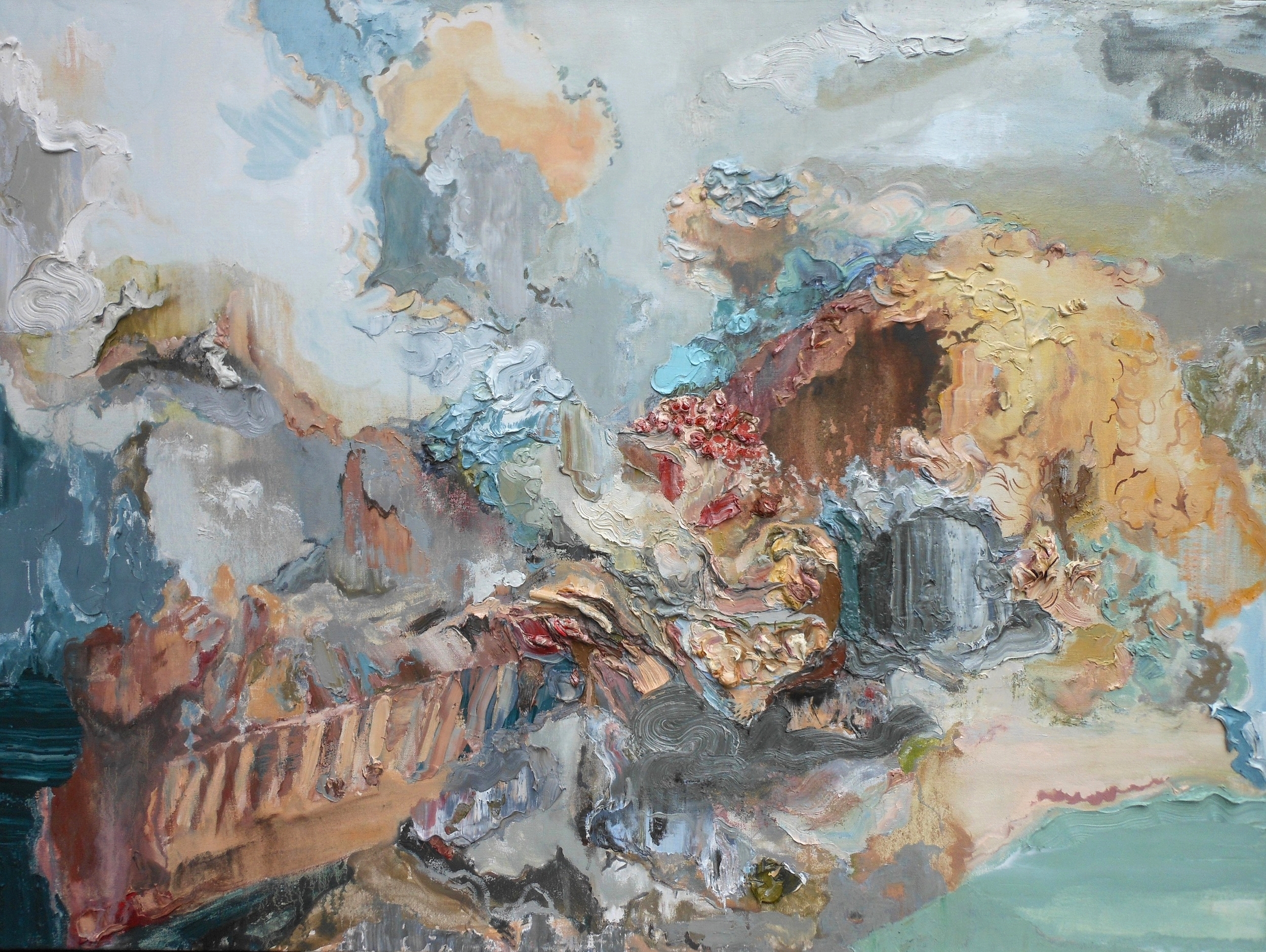 Rising 36" x 48" 2015