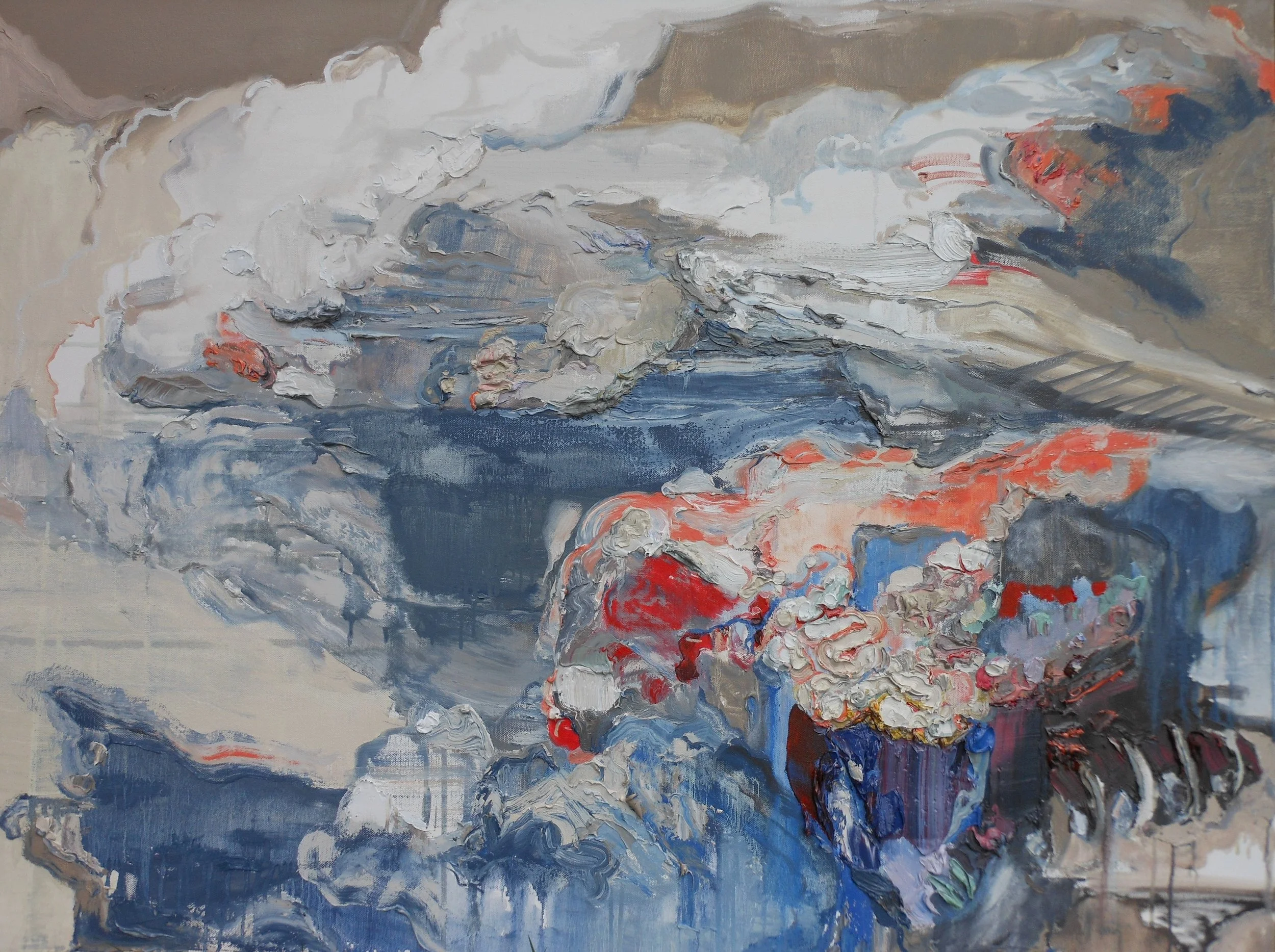 Tempest 30" x 40"