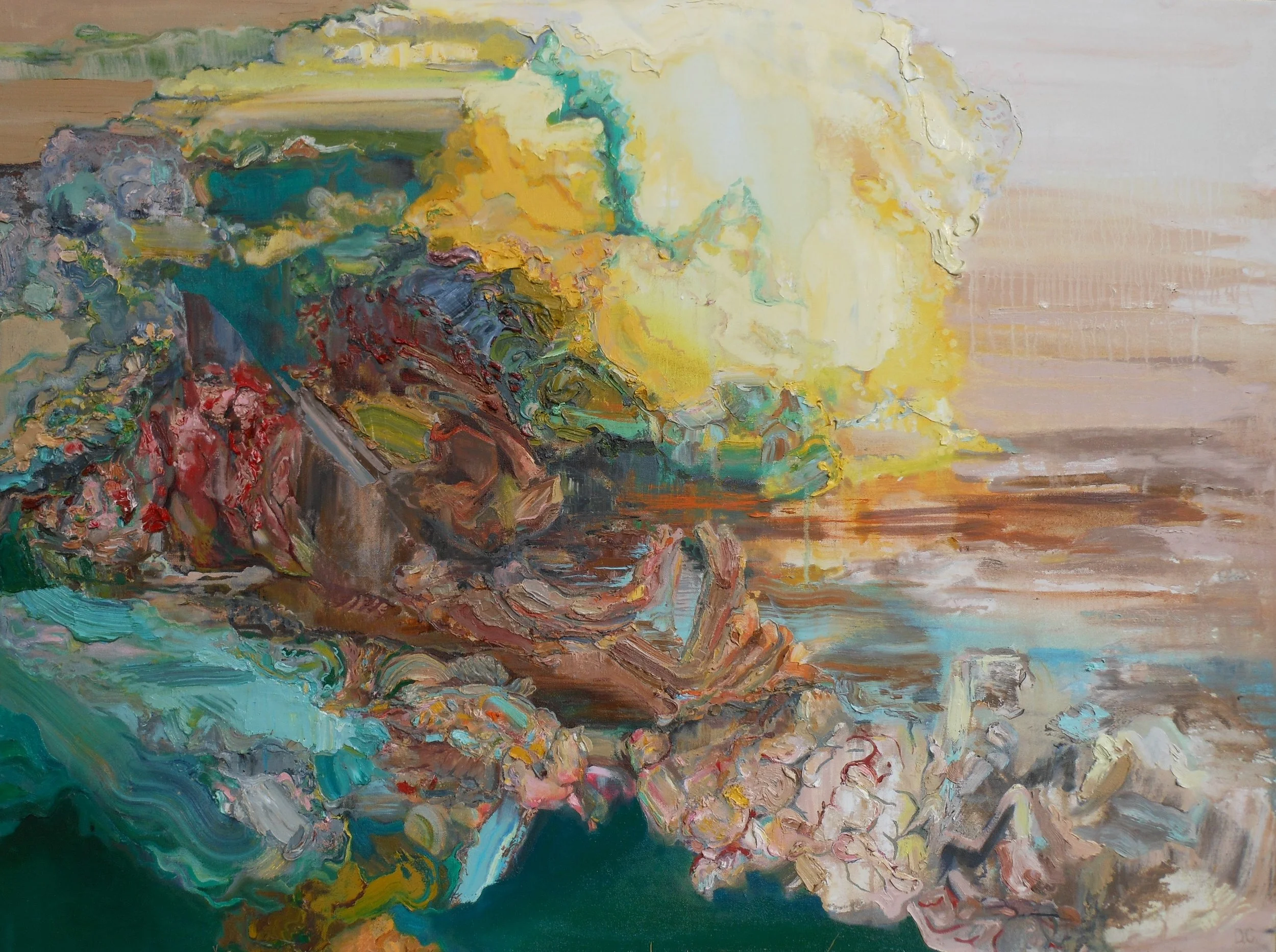 Spill 36" x 48"
