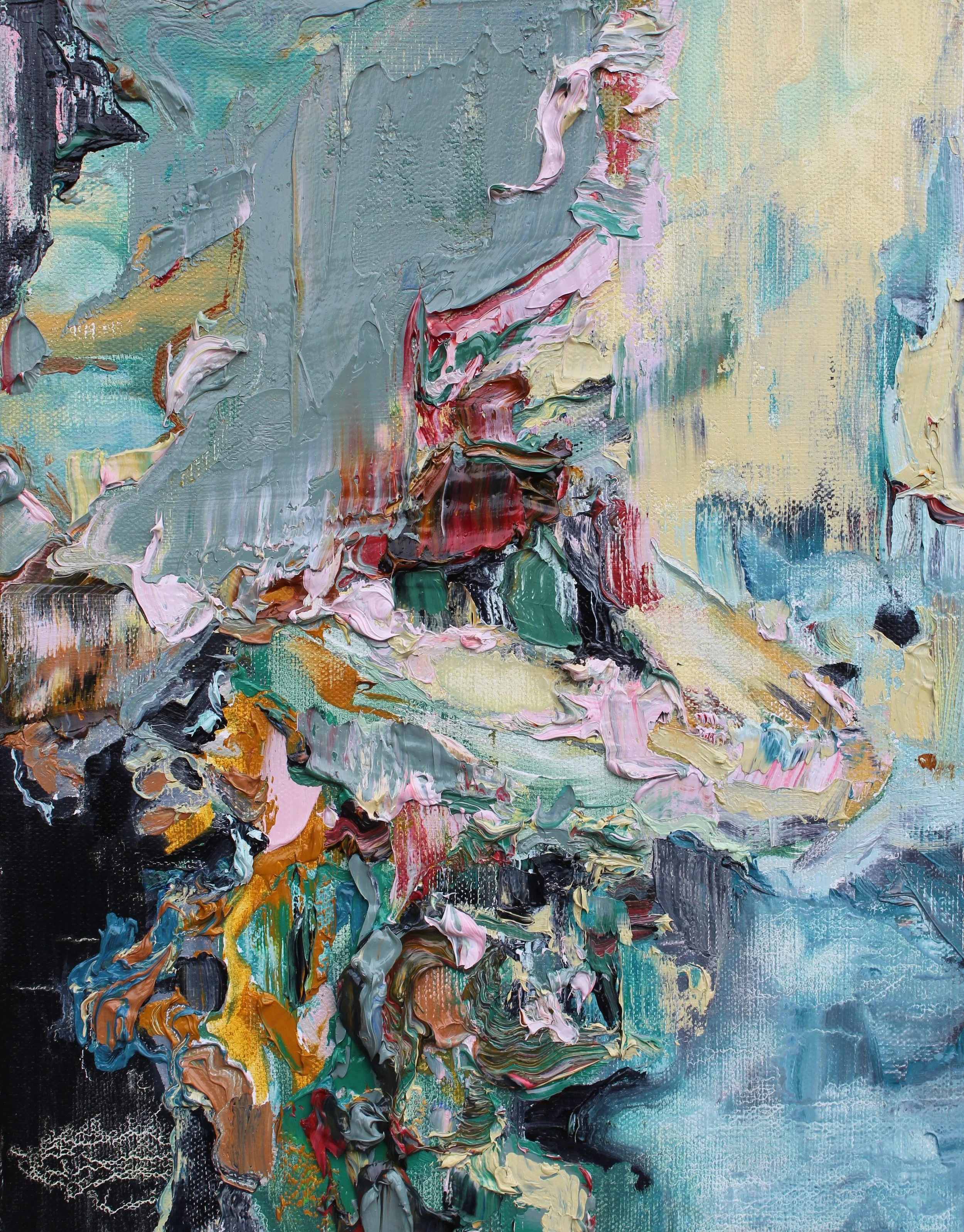 Sage Trickle 14" x 11" 2018