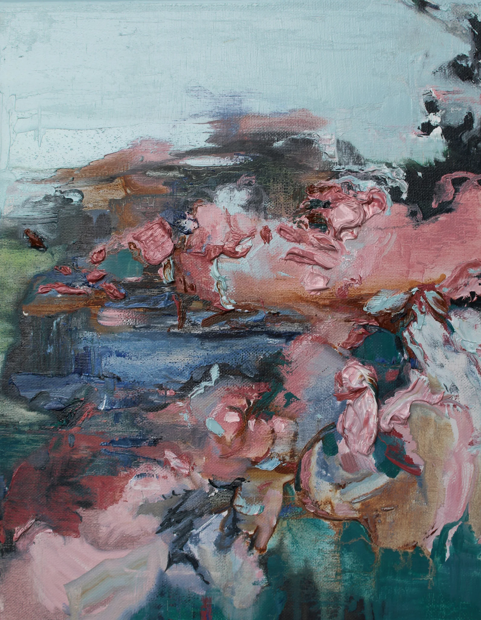 Flesh 14" x 11" 2018