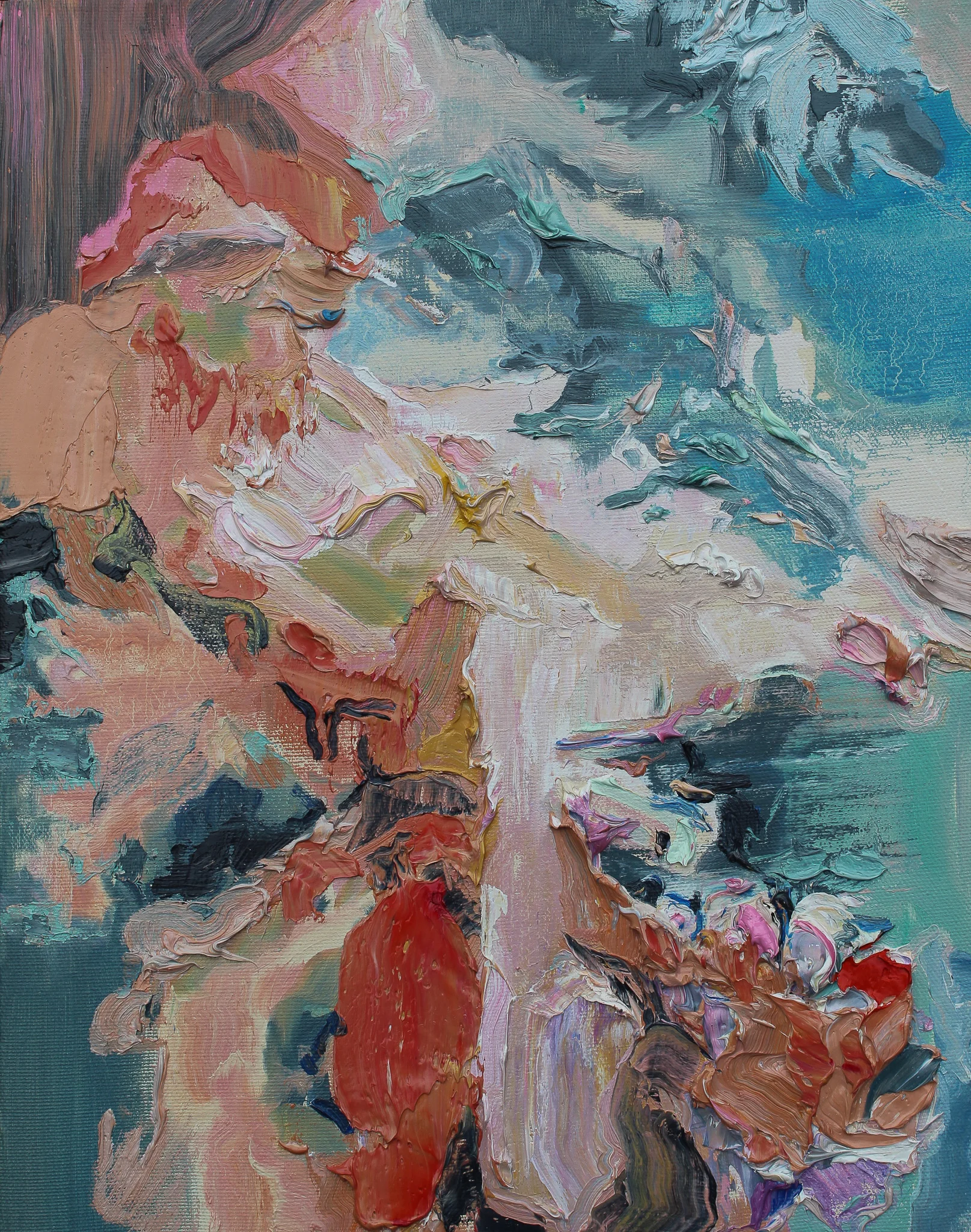 Coral 14" x 11" 2018