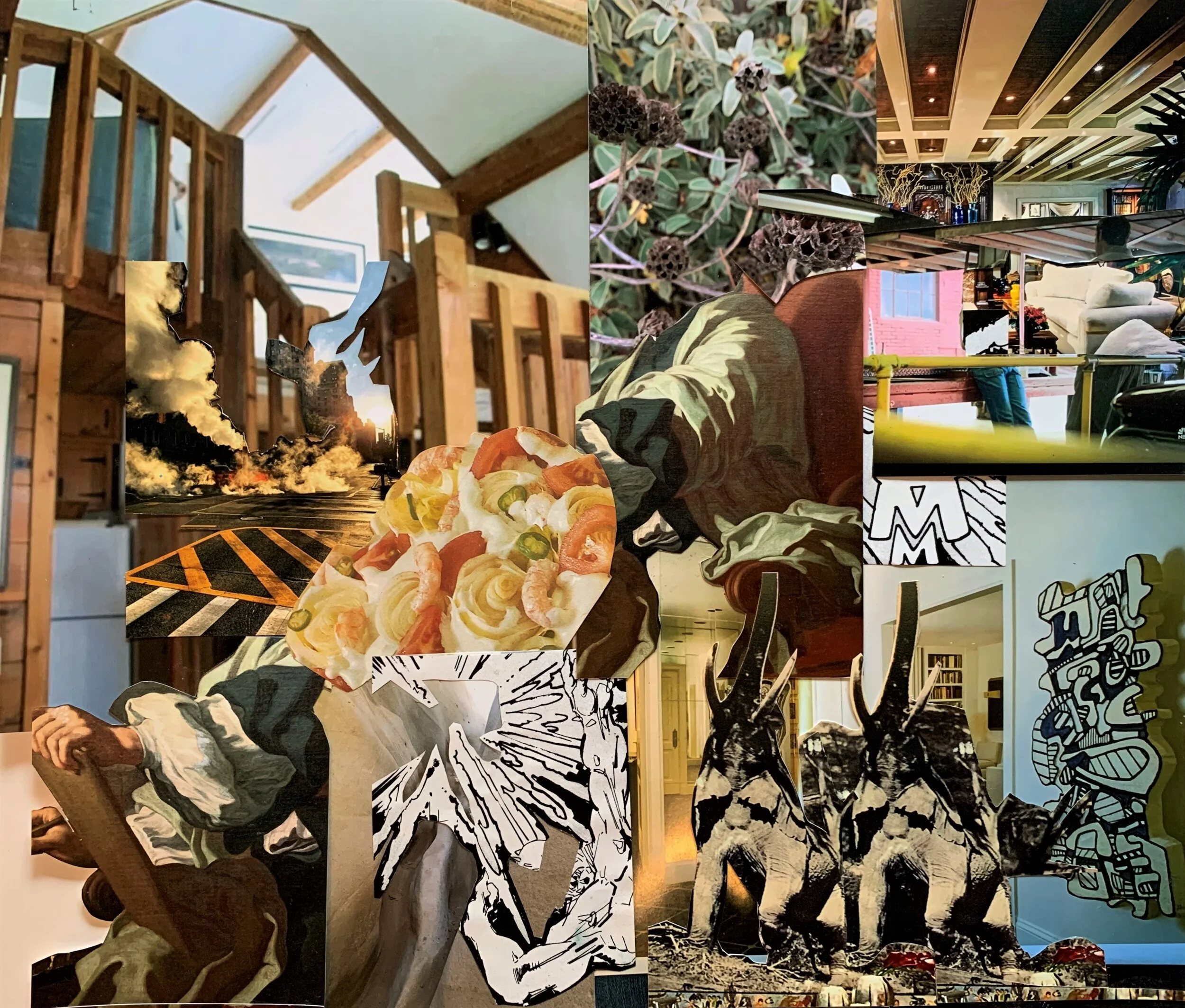 Royal Road 14" x 16" 2020